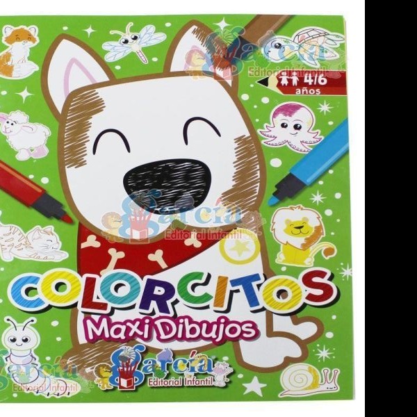 LIBRO COLORCITOS MAXI DIBUJOS 1502 GARCIA PZA